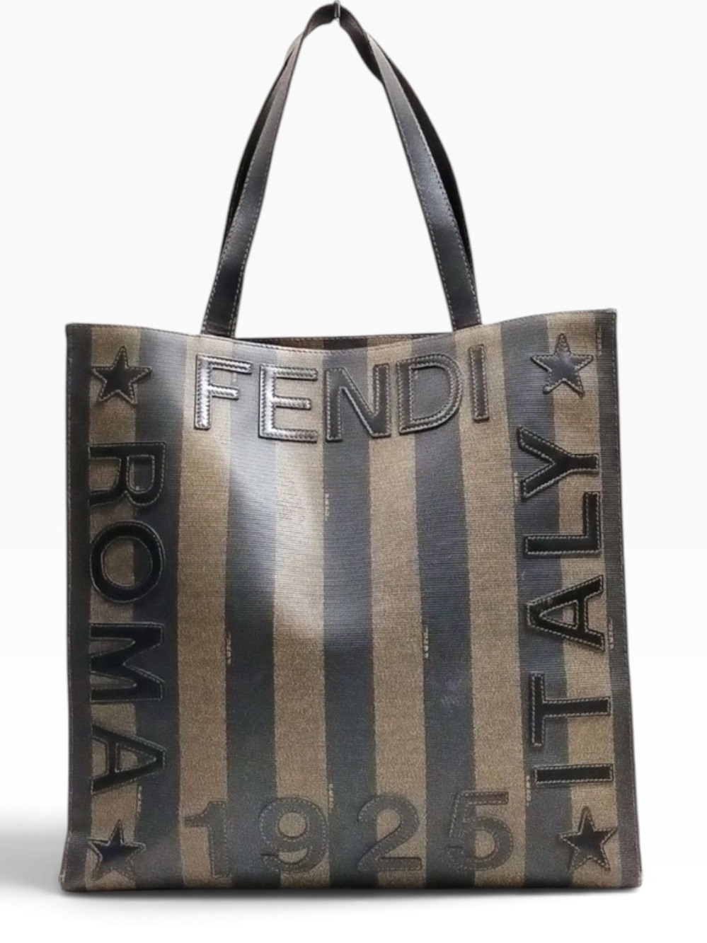FENDI LOGO TOTE BAG